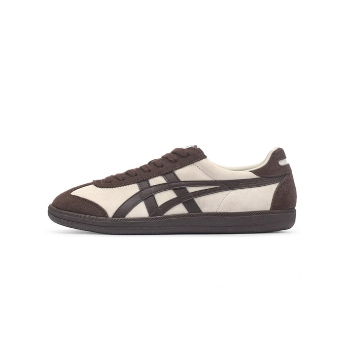 Onitsuka Tiger Tokuten Leger Sneakers Unisex Lage Top Bruin/Wit 45 white