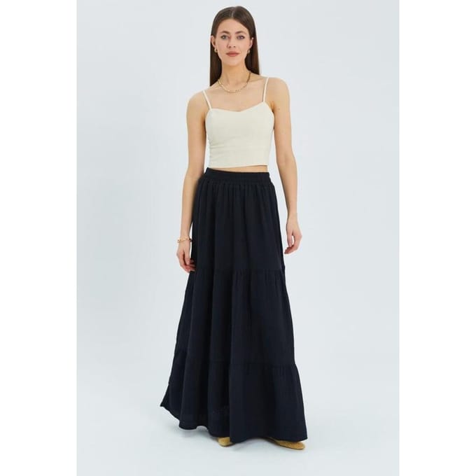 Maxi Katoenen Rok