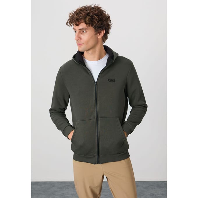 Heren Hoodie Zip Sweatshirt
