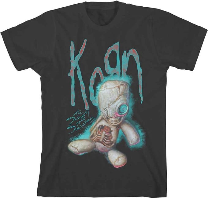 Korn - SoS Doll Heren T-shirt - S - Zwart