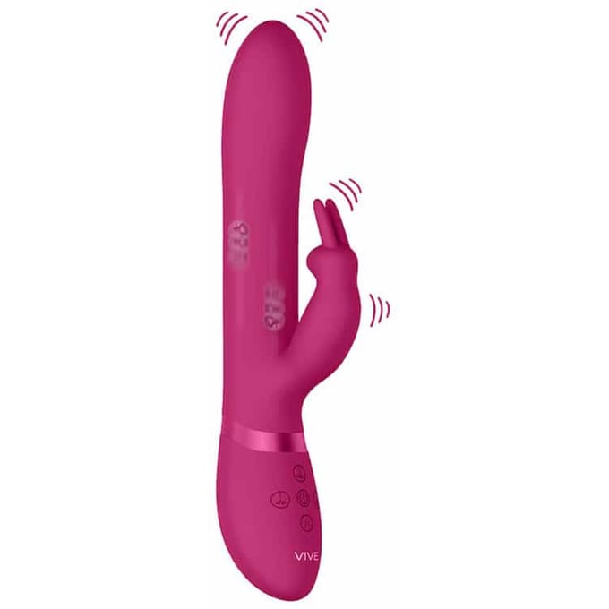 VIVE by Shots - Amoris - Stimulating Beads Rabbit - Pink
