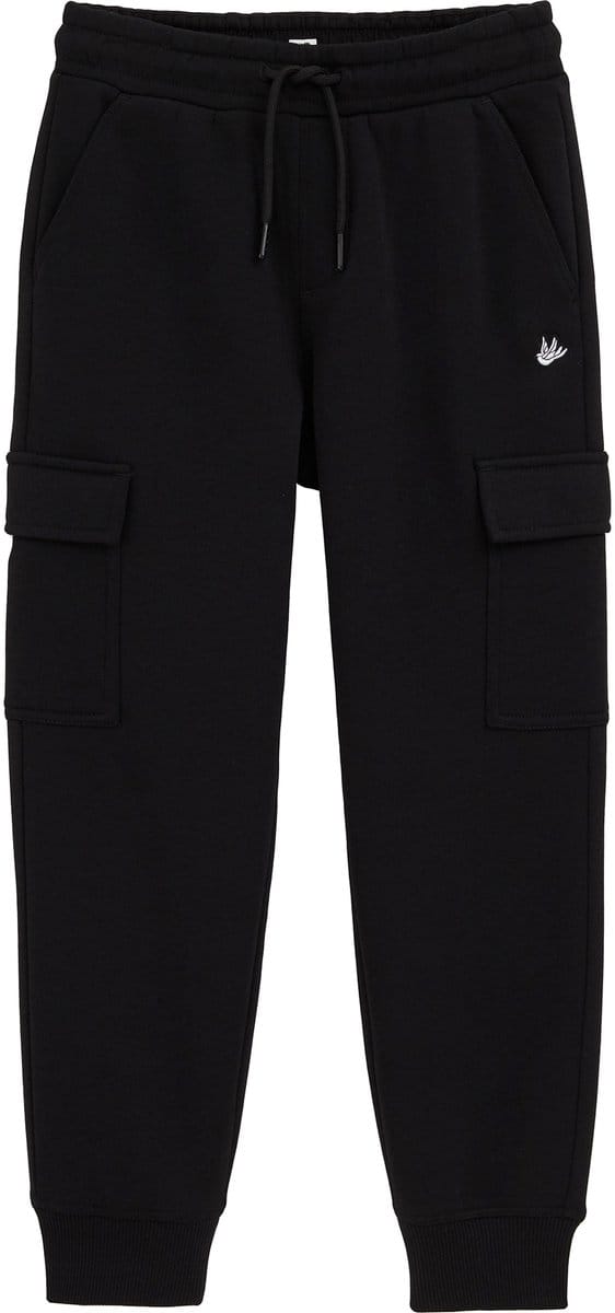 WE Fashion Jongens regular fit joggingbroek met cargozakken