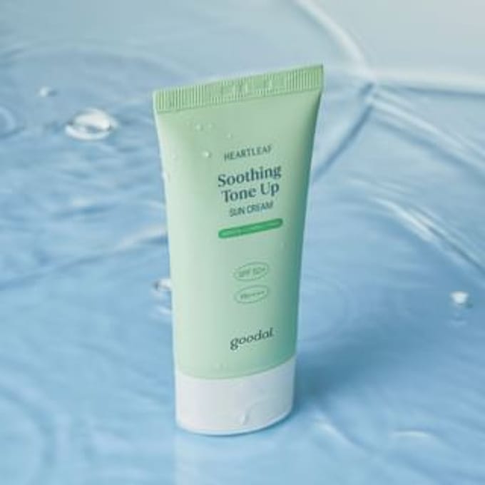 Goodal - Heartleaf Soothing Green Tone Up Sun Cream 50ml