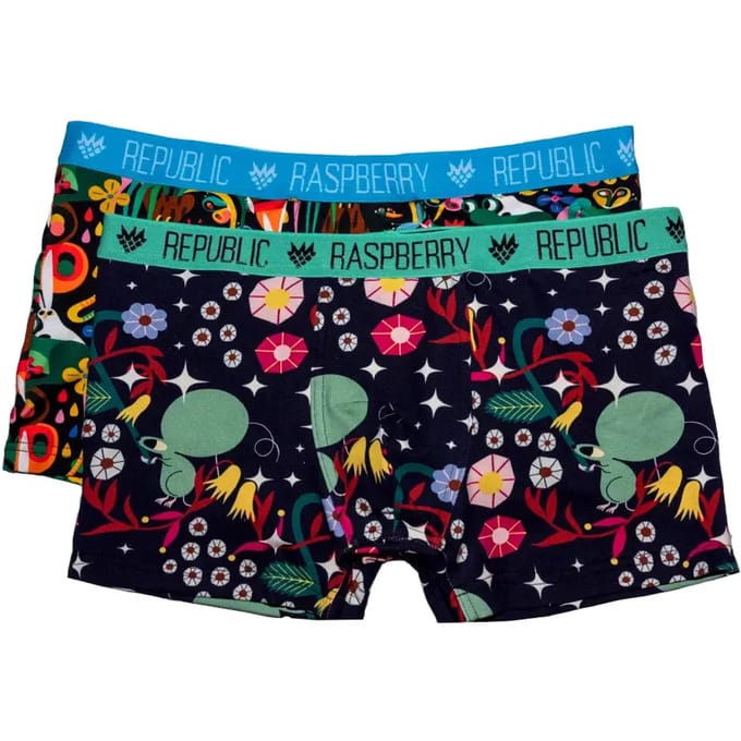 Kinderboxershorts Raspberry Republic (x2)