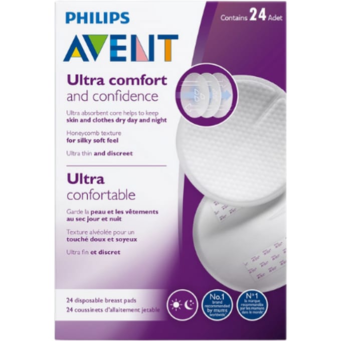 Philips Avent Ultra Comfort Zoogcompressen - 24 stuks