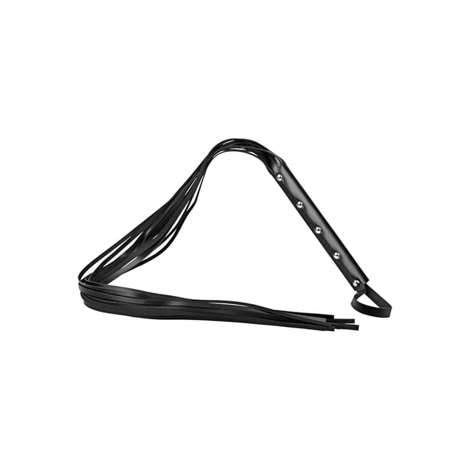 Rimba - Leren Flogger Zweep Met 12 strengen - 105 cm lang
