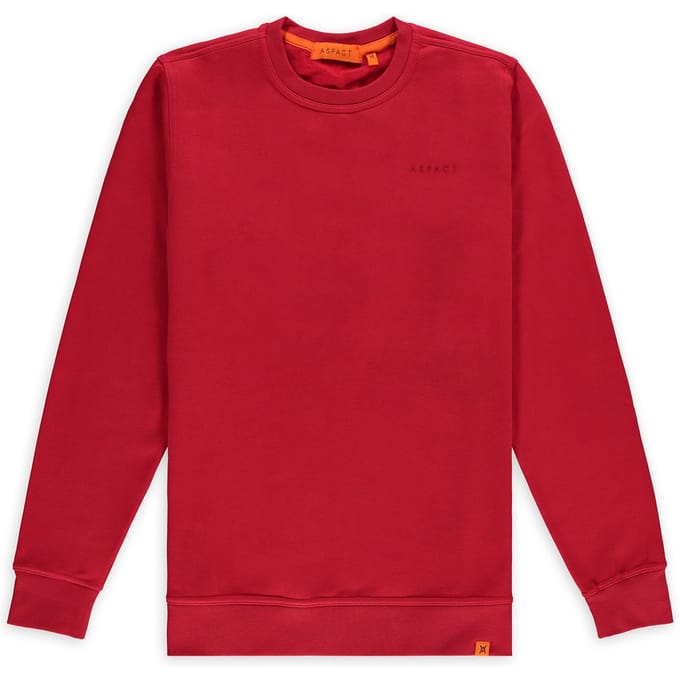 ASPACT Raf Crewneck Red Taglia: S | Maglioni a maglia Outlet | Unisex | Rosso