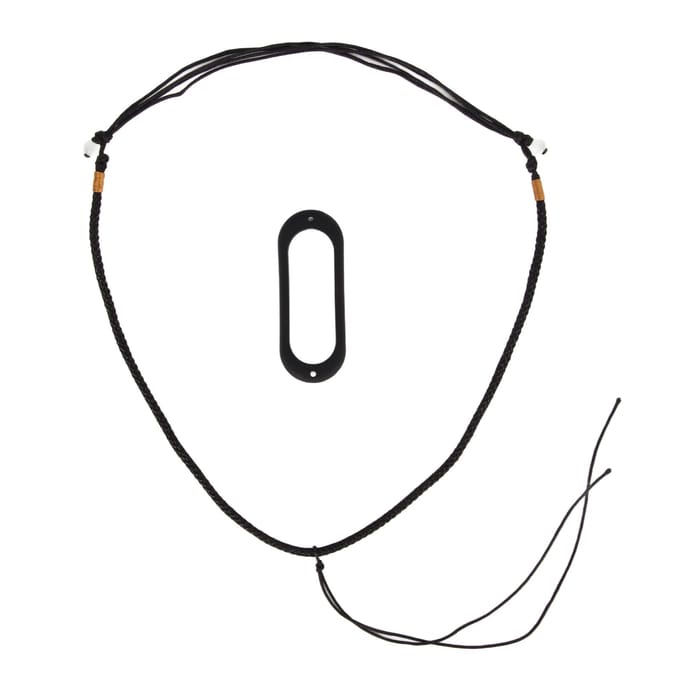 Siliconen Hoesje voor Mi Band 7 6 5 2 Gatschaal Ketting Touw Horloge Gereedschap Accessoires black