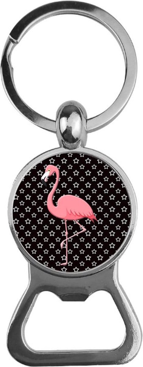 Bieropener Glas - Flamingo