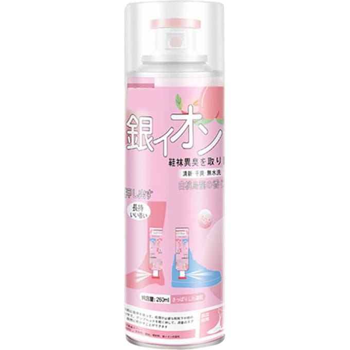 Désodorisant pour chaussures Spray éliminateur d'odeurs de chaussures Éliminateur d'odeurs de chaussures malodorantes pour la maison le voyage Bouteille rose white