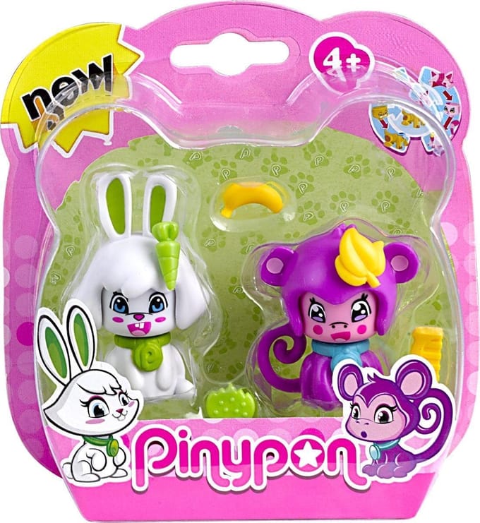 Pinypon Huisdier 4,5cm 2-pack
