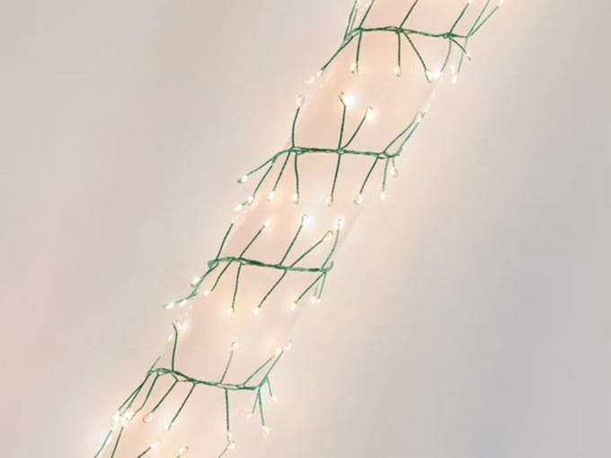 Clusterverlichting 600 LED – 6 Meter – Warm Wit – Kerstverlichting Binnen & Buiten