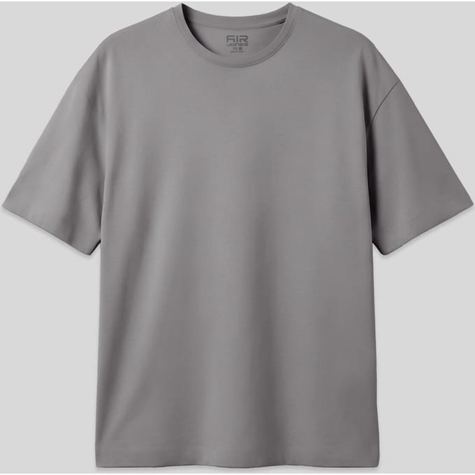 Oversized Katoenen Crew Neck T-Shirt