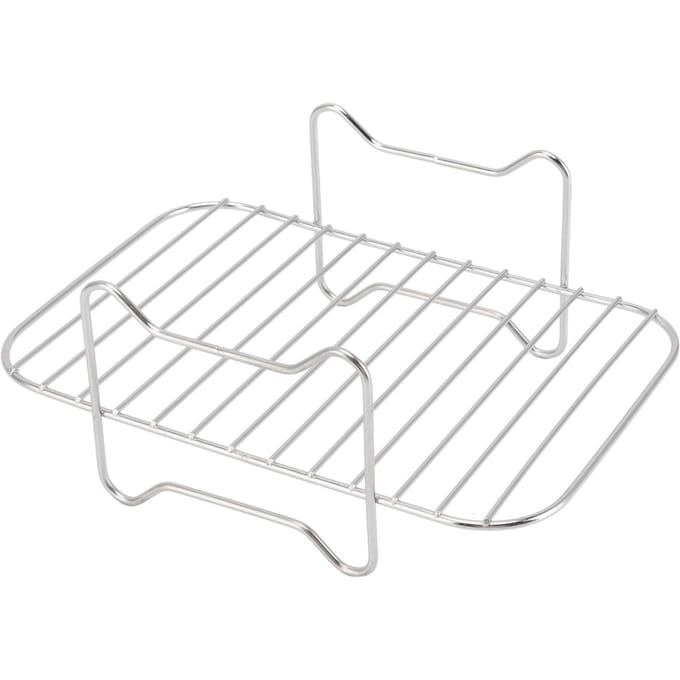 Friteuse RVS Rek Multi-purpose Kook Bak Grill Rek Friteuse Accessoires voor Ninja Foodi DZ201 401 white