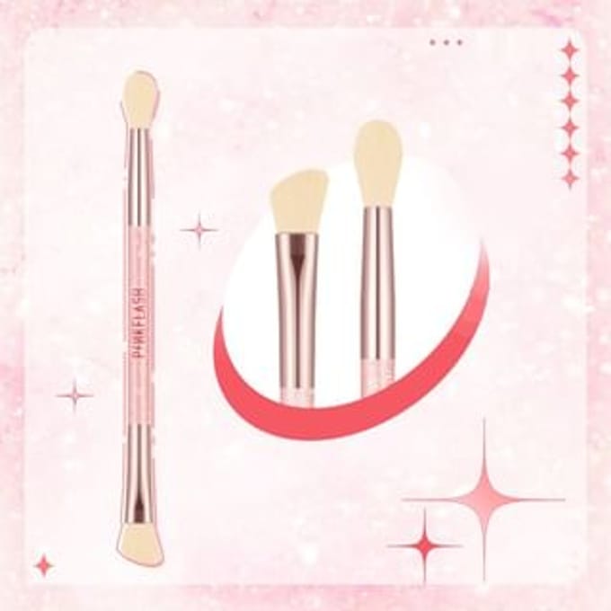 PINKFLASH - Double Nose Shadow Eyeshadow Brush - Make-upkwast