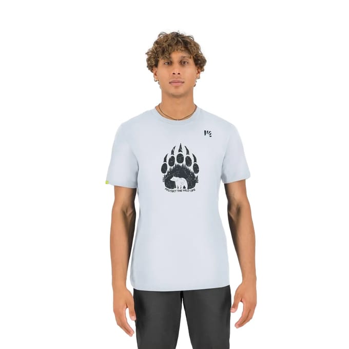 Karpos Wild Animal T-shirt Met Korte Mouwen Wit L Man