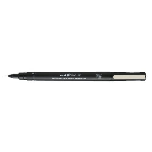 Uni Pin Fine Liner - 0.1mm zwarte schetspen