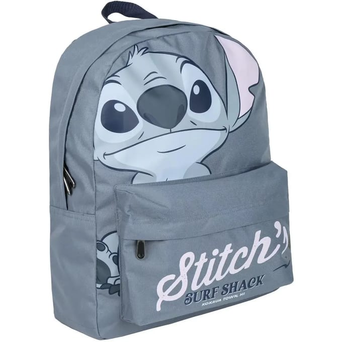 Disney Stitch Rugzak Grijs Surf Shack - Hoogte 42cm
