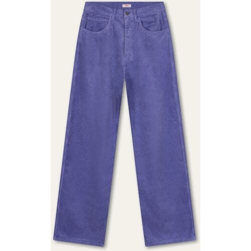 Oilily Parrit Cord Broek- maat38 Corsican Blauw