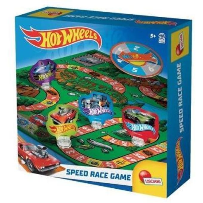 Hot Wheels Speed Race Game bordspel Bordspellen