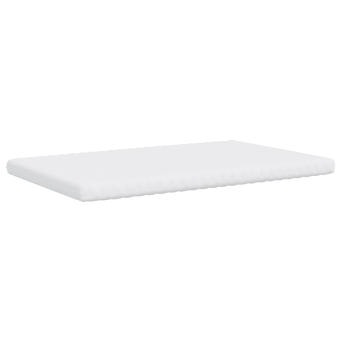 vidaXL - Schuimmatras - 7 - zones - hardheid - 20 - ILD - 120x200 - cm - wit
