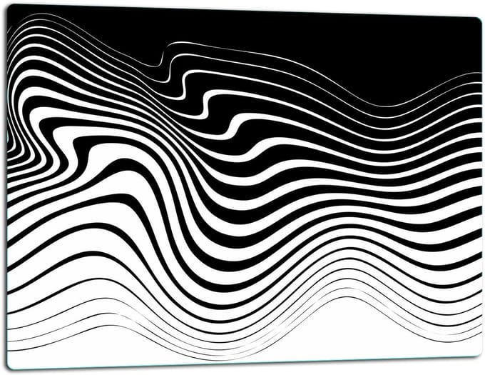 TMK ArtDeko - Snijplank - Glas - 52x40cm - Moderne Design