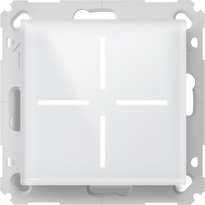 Homematic IP Glas - Schakelaar - Wit
