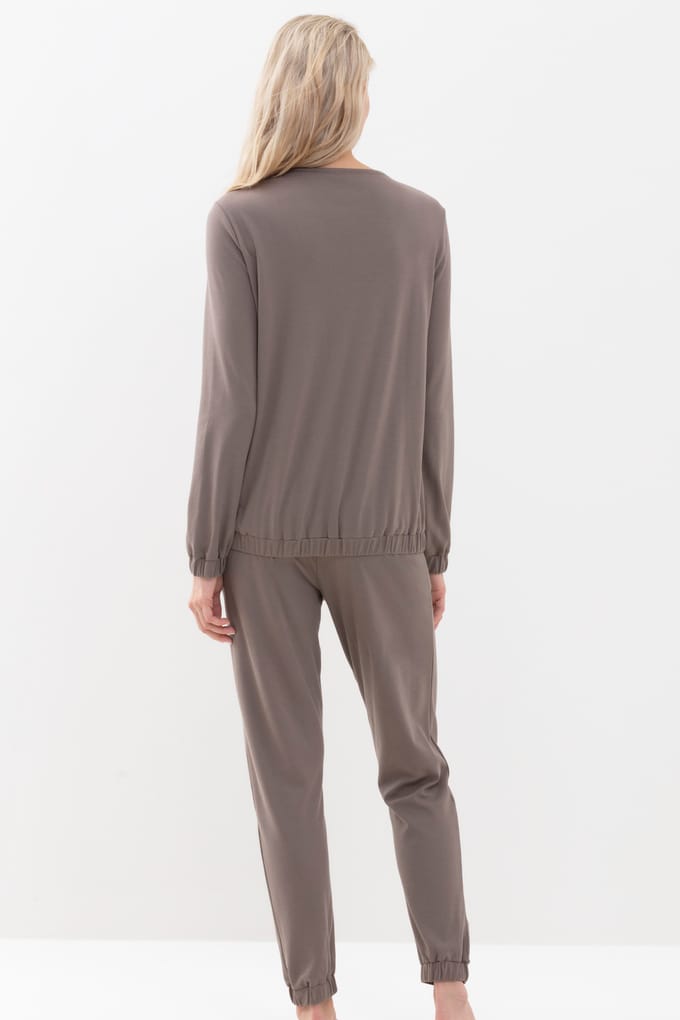 Shirt met lange mouwen Serie N8TEX 2.0 Deep Taupe