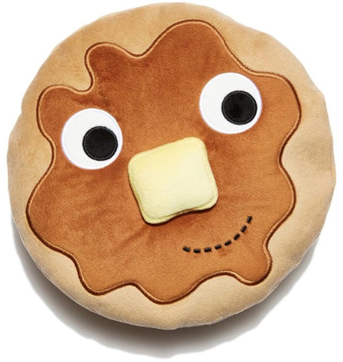 Kidrobot YUMMY Pancake Medium Plush - Zachte knuffel met geborduurde details