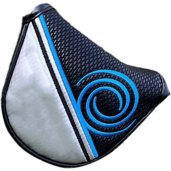 Couvre-tête de putter maillet Boucle à succion magnétique Long demi-cercle Accessoires de golf pour putter Type2 gray