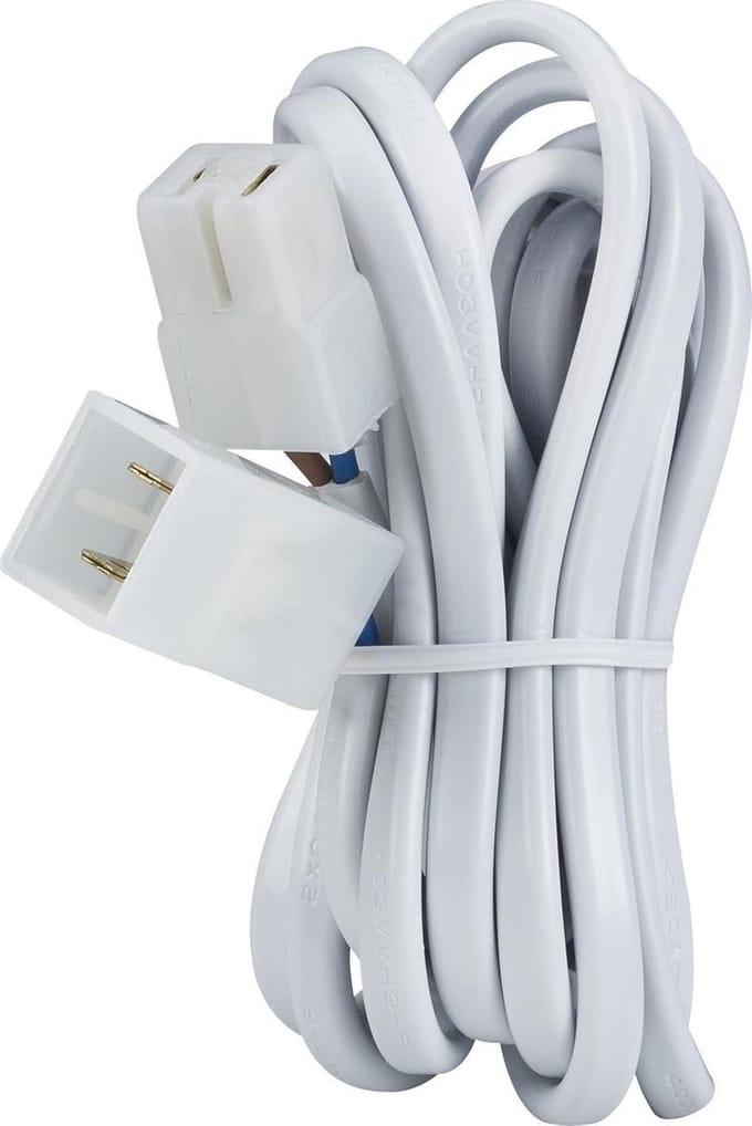 Kabelverlenging 2m 0,75qm 105W wit 12V 97983