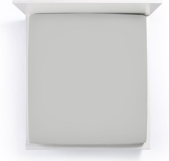 Bella Gracia Topper Hoeslaken - Licht Antraciet (0215)