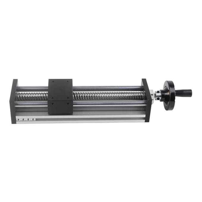 Lineaire Stage 2-Assen Bal Handmatige Schuiftafel Nauwkeurig Geleidingsplatform 200mm Slag