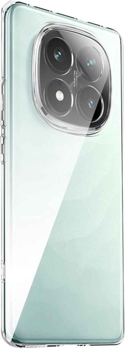 Hoesje voor Xiaomi Poco X7 5G backcover Shockproof siliconen Transparant