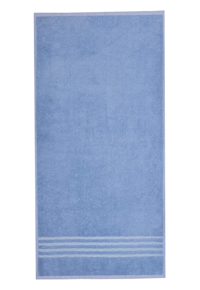 Handdoek Milano 50x100 lichtblauw - SCHIESSER Home 50*100