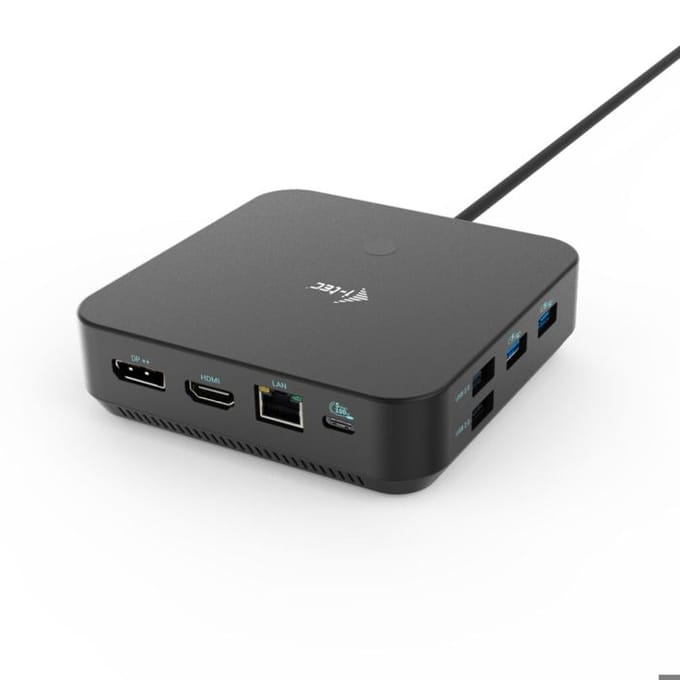 I-Tec - Docking station - USB-C / Thunderbolt 3/USB4 - HDMI 2 x DP - GigE