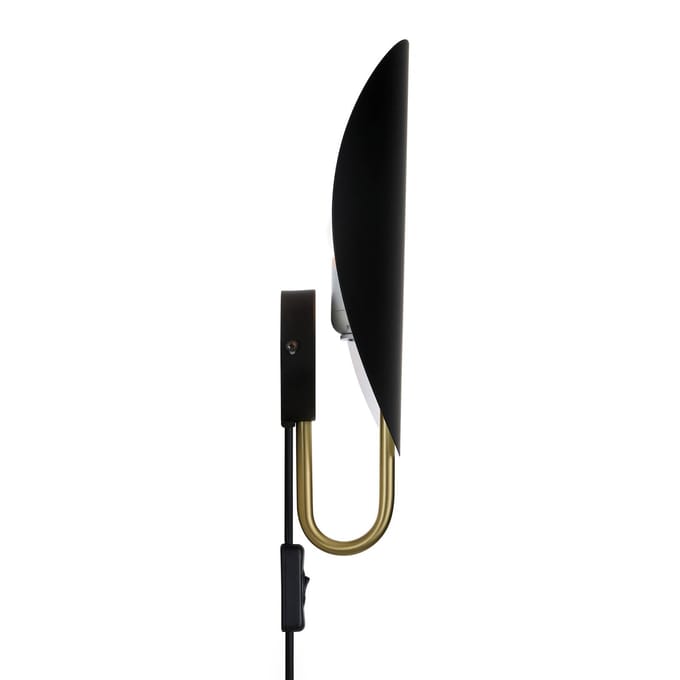 DFTP by Nordlux Wandlamp Spargo, indirect licht, zwart/goud