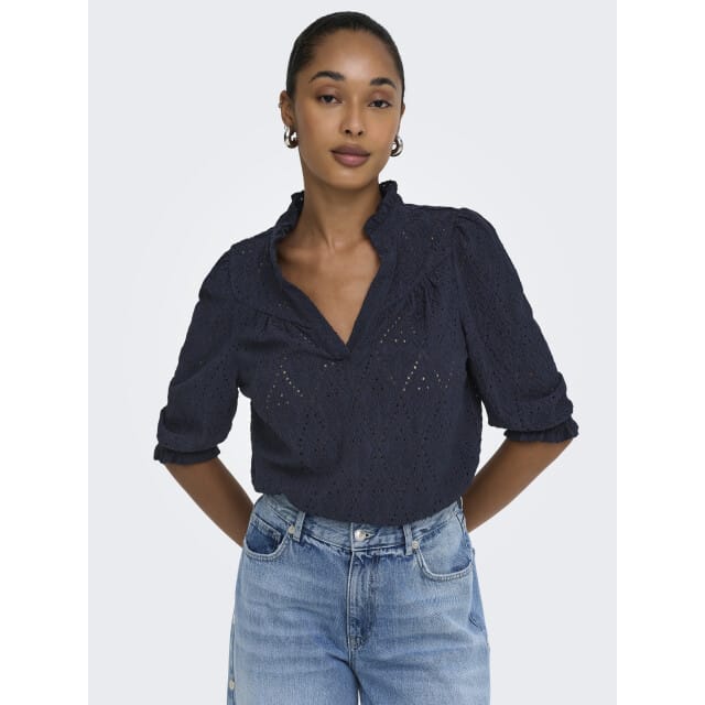 ONLY - ONLZIGGY S/S FRILL TOP CC JRS Dames Top