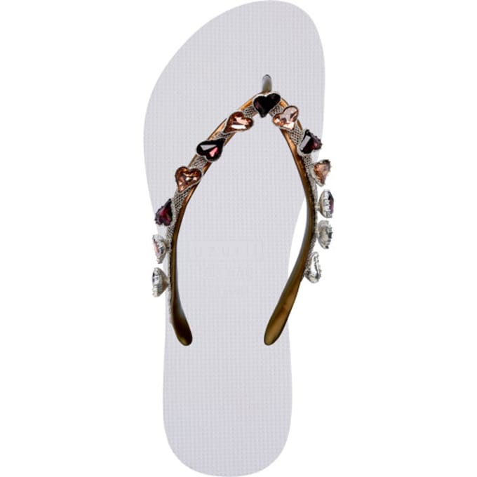 Uzurii | Teenslippers | Dames | Wit | Maat 35/36