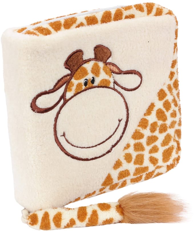 PIA Soft Toys - CD opbergmap / etui - Pluche giraf - 17 cm