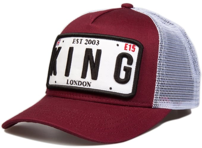KING Apparel The Sovereign cap - Oxblood
