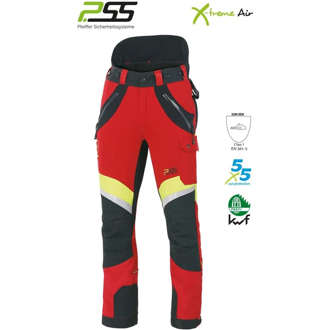 Beschermende bosbroek met snijbestendigheid PSS X-treme Air
