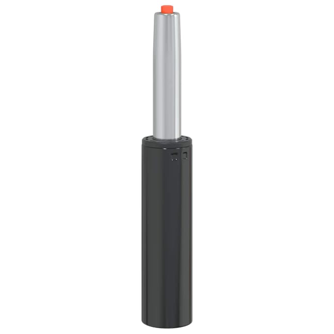 vidaXL - Bureaustoel - Gas - Cilinder - Zwart - 239-309 - mm - IJzer