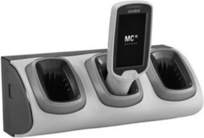Zebra charging station, 3 slots
