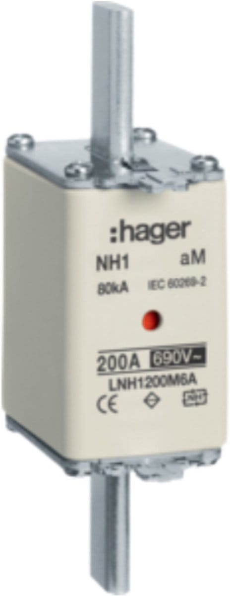 Hager LNH1200M6A HAG MESPATR.NH1 AM 200A 690V per 3