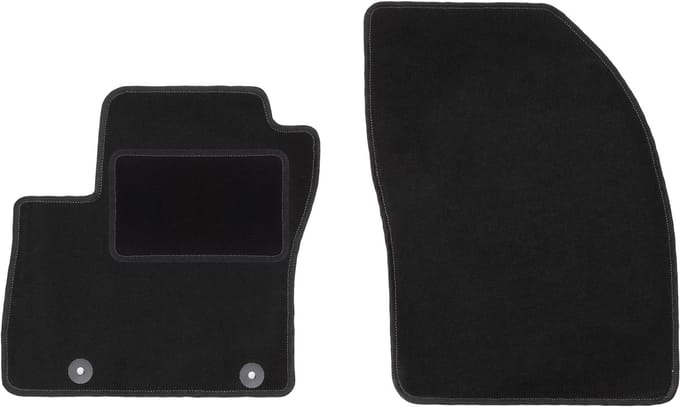 Voormatten zwart voor: Ford C-MAX MK2 minivan (2010-2012)