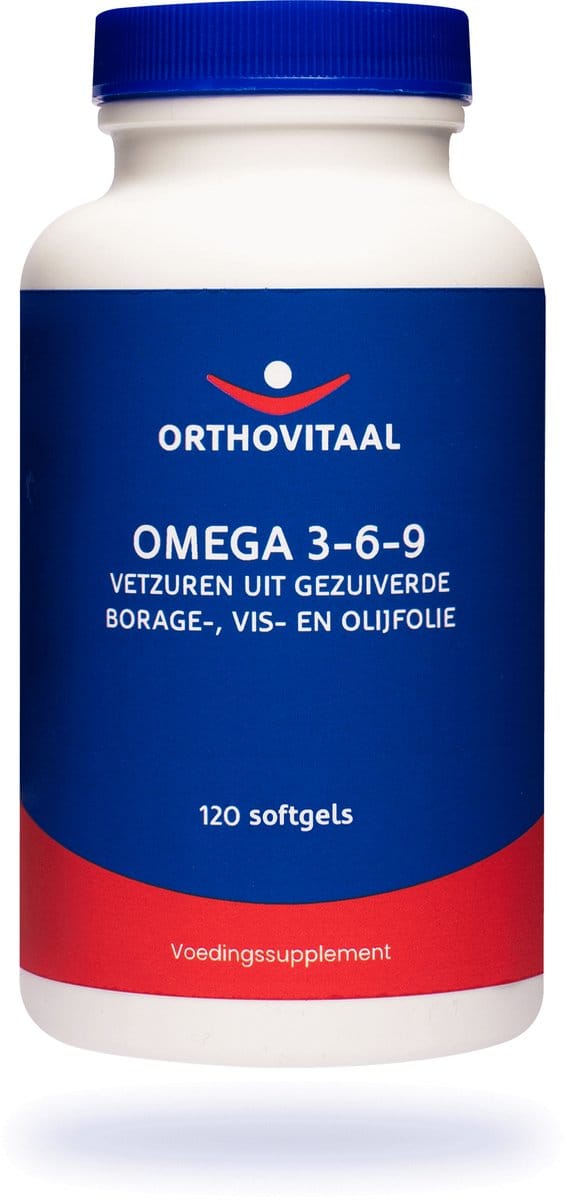 OrthoVitaal Omega 3-6-9 120 Softgels