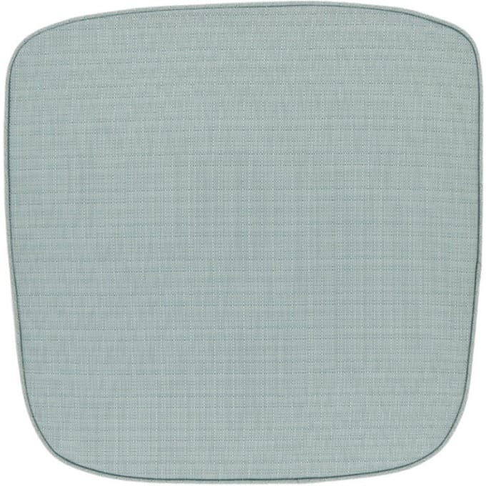 Unique Living - Wickerstoelkussen Bliss outdoor Aqua Blue -46x47x4cm
