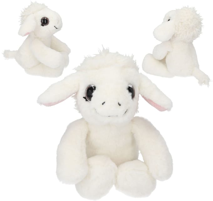 Depesche - SNUKIS knuffel lam - 25 cm