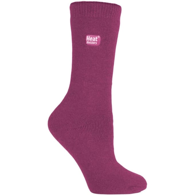 Heat Holders Lite dames dunne thermo wintersokken - Diepe Fuchsia